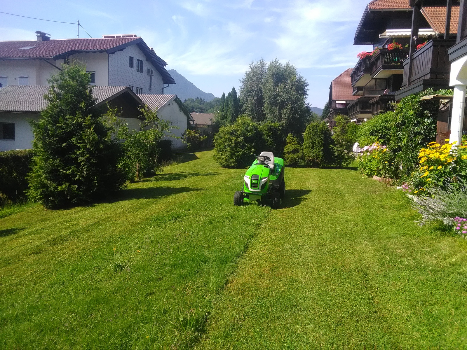 moderne Maschinen bei Berni's Hausbetreuung